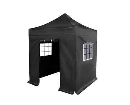 zwarte partytent