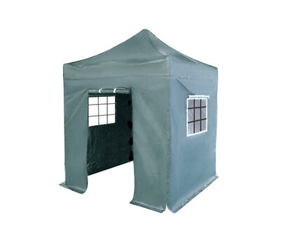 grijze partytent