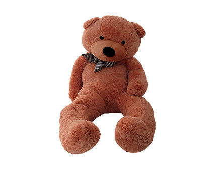 Grote knuffelbeer 200cm Donkerbruin teddybeer knuffel