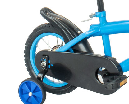 Kinderfiets blauw 12 inch