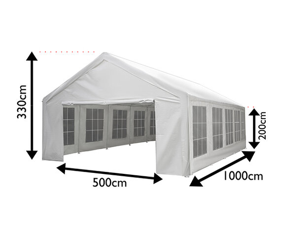 partytent maten