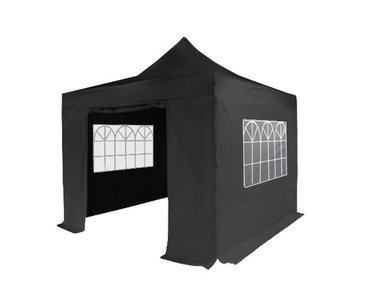 zwarte partytent