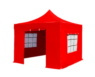 rode partytent